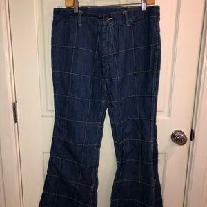 🛍Patchwork bell bottoms